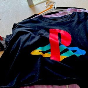 PlayStation cropped hoodie